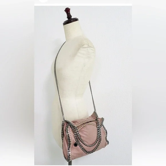 Stella McCartney Pink Chain Tote Bag - Picture 7 of 15